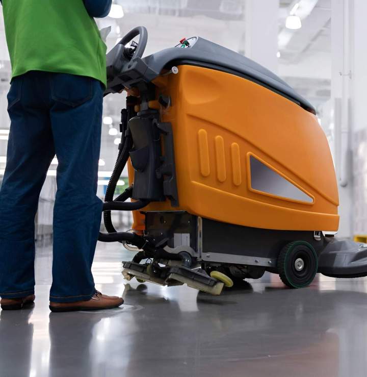 Services de nettoyage pour grandes surfaces à Lyon