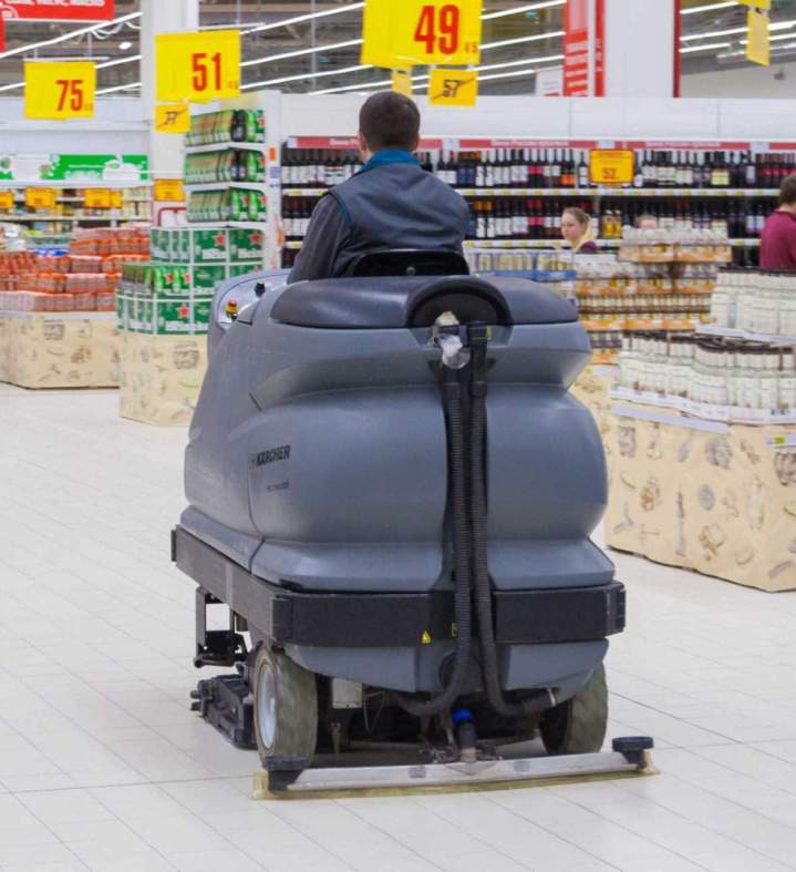 Nettoyage de grandes surfaces à Lyon